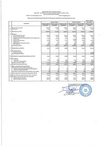 Thumbnail Honda Siel Power Products Quarterly Report 2023-q2