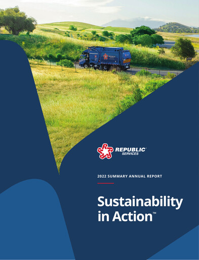 Thumbnail Republic Services
 Annual Report 2022