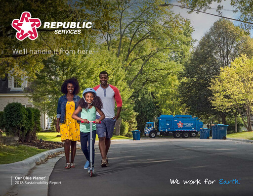 Thumbnail Republic Services
 Sustainability Report 2018
