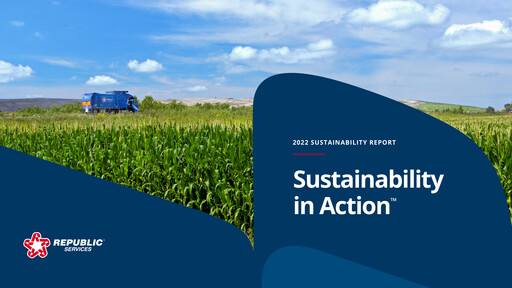 Thumbnail Republic Services
 Sustainability Report 2022