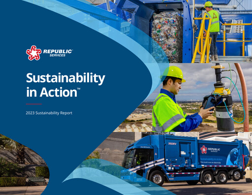 Thumbnail Republic Services
 Sustainability Report 2023