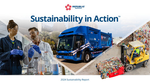Thumbnail Republic Services
 Sustainability Report 2024