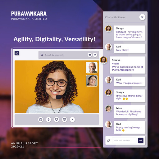 Thumbnail Puravankara Annual Report 2020-2021