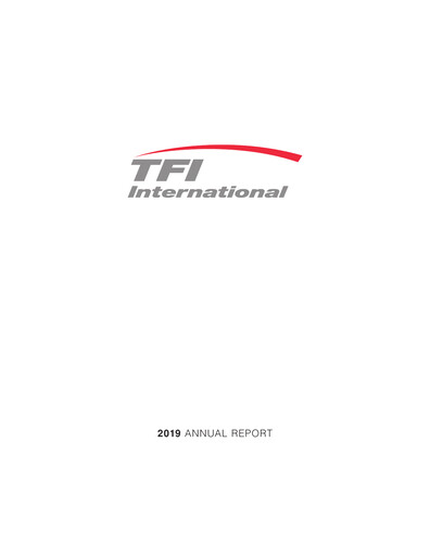 Thumbnail TFI International Annual Report 2019