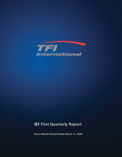 Thumbnail TFI International Quarterly Report 2026-q1