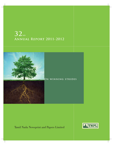 Thumbnail Tamil Nadu Newsprint and Papers Limited
 Annual Report 2011-2012