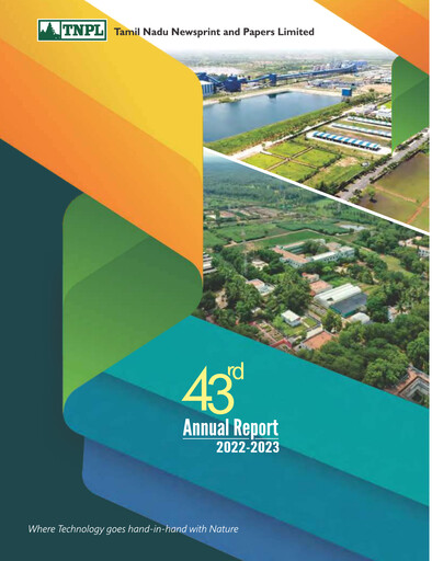 Thumbnail Tamil Nadu Newsprint and Papers Limited
 Annual Report 2022-2023