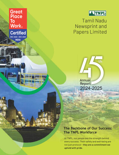 Thumbnail Tamil Nadu Newsprint and Papers Limited
 Annual Report 2024-2025