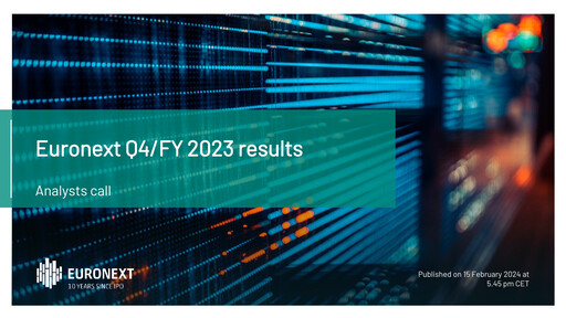 Thumbnail Euronext Financial Statement 2023