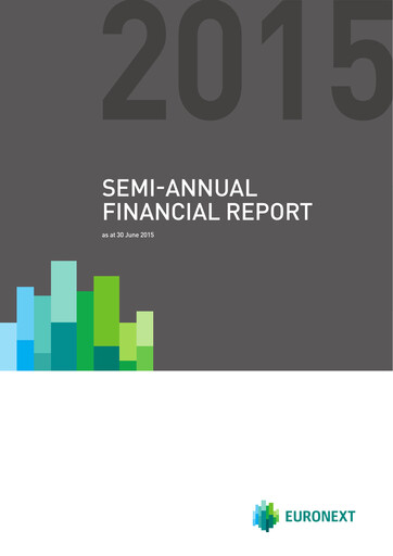 Thumbnail Euronext Half-year Report 2015-h1
