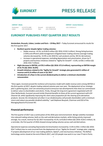 Thumbnail Euronext Quarterly Report 2017-q1