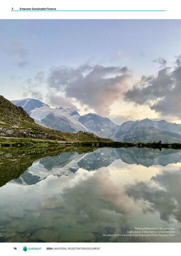 Thumbnail Euronext Sustainability Report 2024