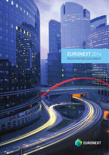 Vorschaubild Euronext Universelles Registrierungsdokument 2014