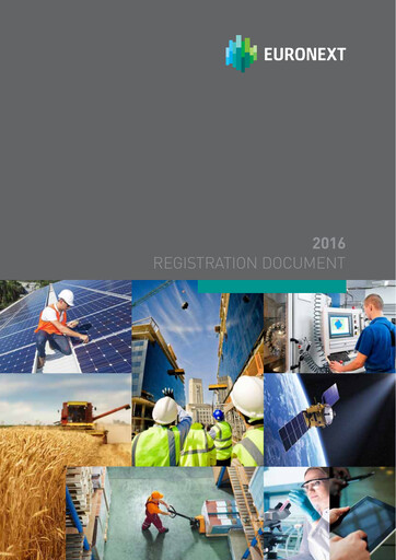 Vorschaubild Euronext Universelles Registrierungsdokument 2016