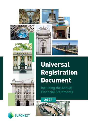 Vorschaubild Euronext Universelles Registrierungsdokument 2021