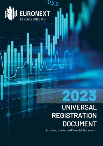 Vorschaubild Euronext Universelles Registrierungsdokument 2023