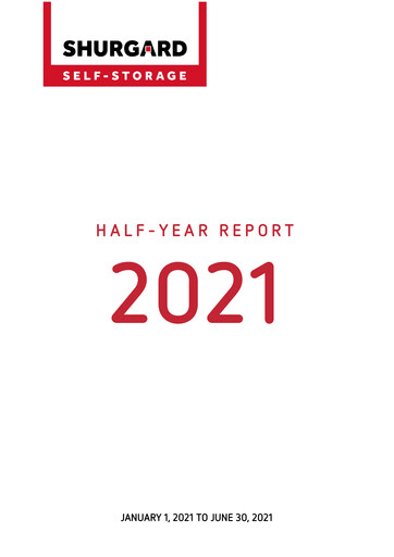 Thumbnail Shurgard Self Storage Half-year Report 2021-h1