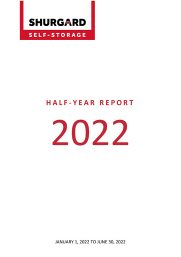 Thumbnail Shurgard Self Storage Half-year Report 2022-h1