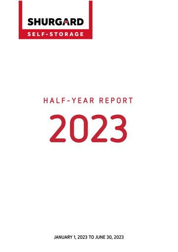 Thumbnail Shurgard Self Storage Half-year Report 2023-h1
