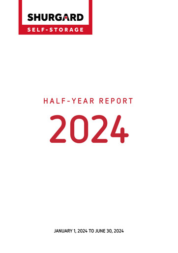 Thumbnail Shurgard Self Storage Half-year Report 2024-h1