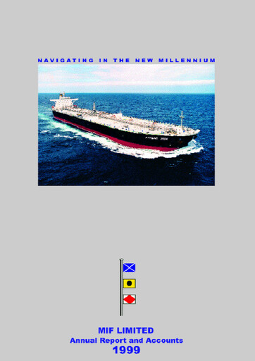 Miniature Tsakos Energy Navigation Rapport annuel 1999