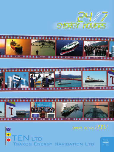 Miniature Tsakos Energy Navigation Rapport annuel 2007