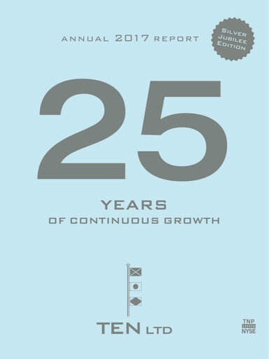 Miniature Tsakos Energy Navigation Rapport annuel 2017