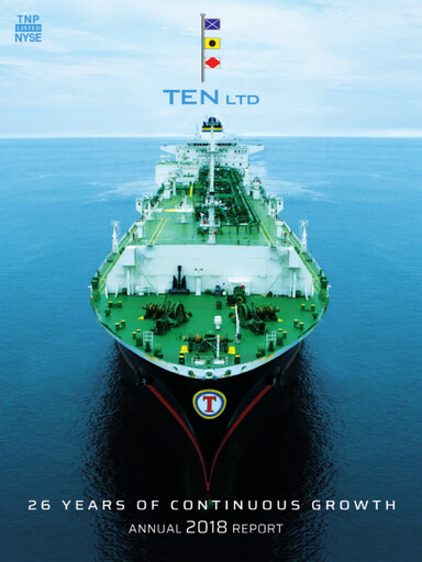 Miniature Tsakos Energy Navigation Rapport annuel 2018