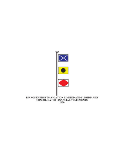 Thumbnail Tsakos Energy Navigation Financial Statement 2020