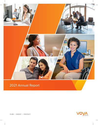 Thumbnail Voya Financial
 Annual Report 2021