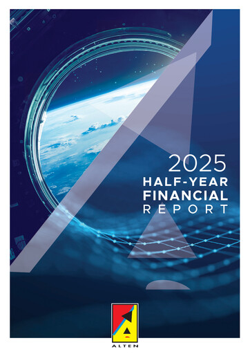 Thumbnail ALTEN Financial Report 2025-h1
