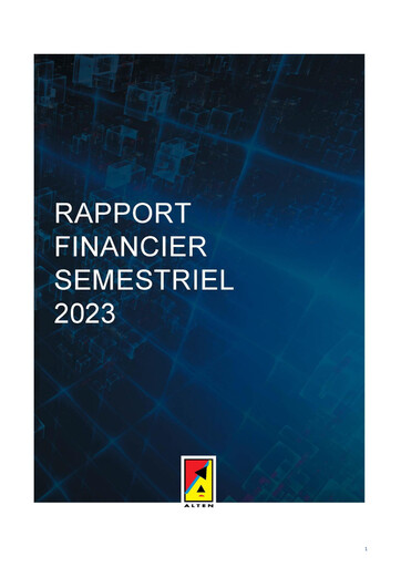 Thumbnail ALTEN Half-year Report 2023-h1