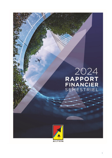 Thumbnail ALTEN Half-year Report 2024-h1