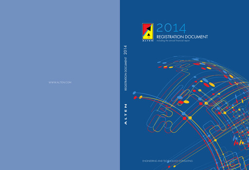 Thumbnail ALTEN Universal Registration Document 2014