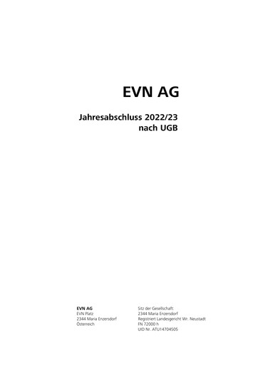 Thumbnail EVN Group
 Annual Report 2022-2023