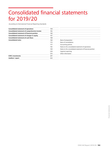 Thumbnail EVN Group
 Financial Statement 2019-2020