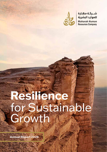 Thumbnail Maharah for Human Resources Company Annual Report 2020