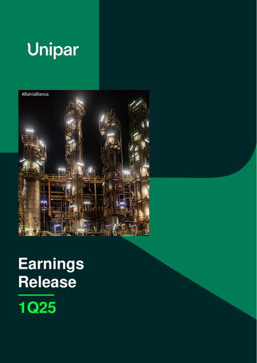 Miniature Unipar Carbocloro Rapport trimestriel 2025-q1