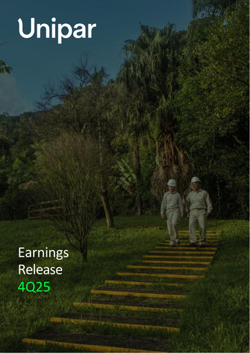 Miniature Unipar Carbocloro Rapport trimestriel 2025-q4