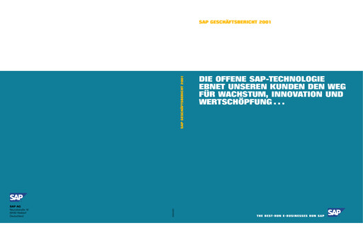 Thumbnail SAP Annual Report 2001