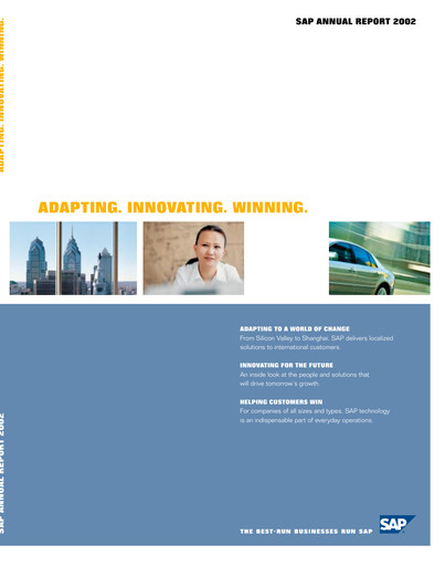 Thumbnail SAP Annual Report 2002