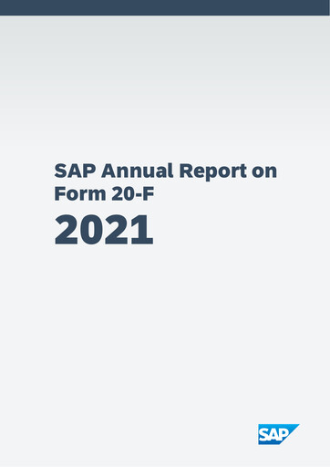 Thumbnail SAP Annual Report 2021