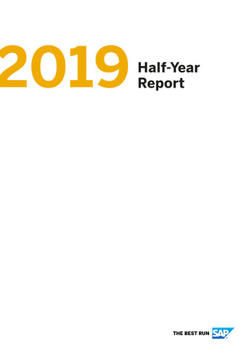Thumbnail SAP Half-year Report 2019-h1