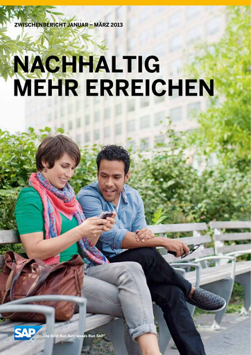 Miniature SAP Rapport trimestriel 2013-q1