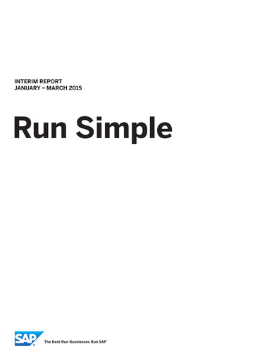 Miniature SAP Rapport trimestriel 2015-q1