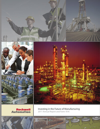Thumbnail Rockwell Automation
 Annual Report 2011