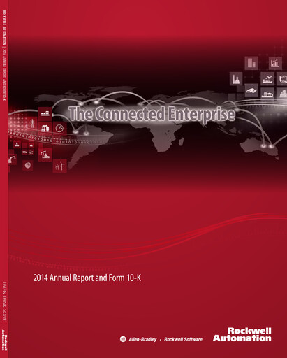 Thumbnail Rockwell Automation
 Annual Report 2014