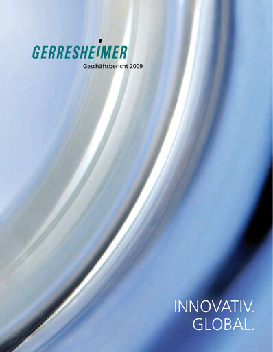 Thumbnail Gerresheimer Annual Report 2009