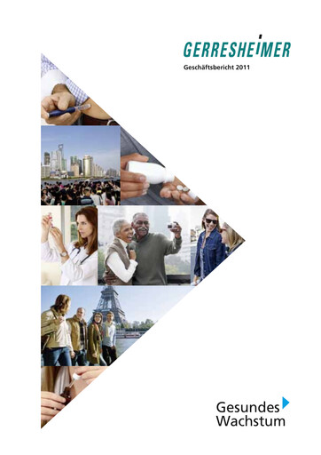 Thumbnail Gerresheimer Annual Report 2011