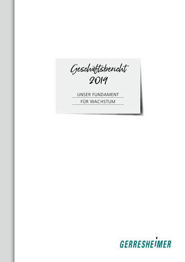 Thumbnail Gerresheimer Annual Report 2019